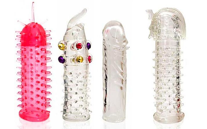 Various accessories for penis enlargement during sexual intercourse